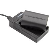 Camera accu LP-E6 + mini USB oplader - thumbnail