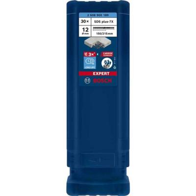 Bosch Accessories EXPERT SDS plus-7X 2608900189 Hamerboor 30-delig 12.00 mm Gezamenlijke lengte 215 mm SDS-Plus 30 stuk(s) Bosch Accessories EXPERT SDS plus-7X 2608900189 Hamerboor 30-delig 12.00 mm Gezamenlijke lengte 215 mm SDS-Plus 30 stuk(s)
