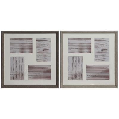 Fotolijsten Home ESPRIT Bruin Natuurlijk Kristal polyestyreen Stads 34 x 3 x 34 cm (2 Stuks) Fotolijsten Home ESPRIT Bruin Natuurlijk Kristal polyestyreen Stads 34 x 3 x 34 cm (2 Stuks)