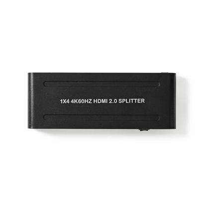 HDMI-Splitter | 4-Poorts - 1x HDMI-Ingang | 4x HDMI-Uitgang | 4K2K@60FPS / HDCP2.2 HDMI-Splitter | 4-Poorts - 1x HDMI-Ingang | 4x HDMI-Uitgang | 4K2K@60FPS / HDCP2.2