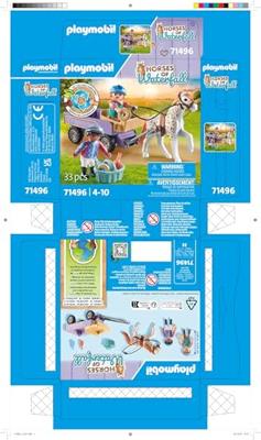 PLAYMOBIL Horses of Waterfall World ponykoets 71496