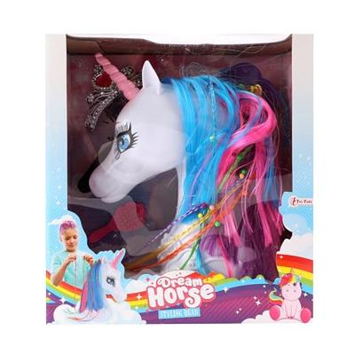 Dream Horse kaphoofd eenhoorn met accessoires