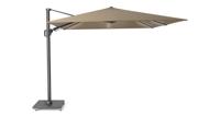 Platinum | Zweefparasol Challenger T² Glow 300 x 300 cm | Taupe - thumbnail