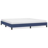 Bedframe zonder matras stof blauw 200x200 cm - thumbnail