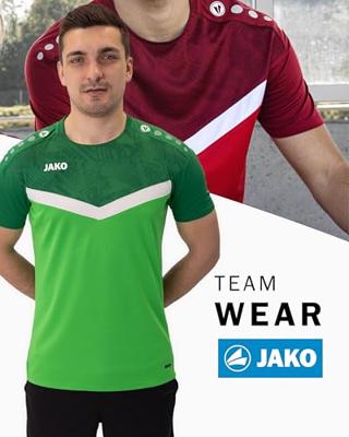 JAKO 6124 T-Shirt Iconic - Zachtgroen/Sportgreen - M