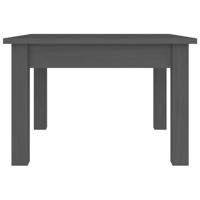 Salontafel 45x45x30 cm massief grenenhout grijs - thumbnail
