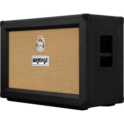 Orange PPC212 BLK Closed Back 2x12 inch gitaar cabinet zwart