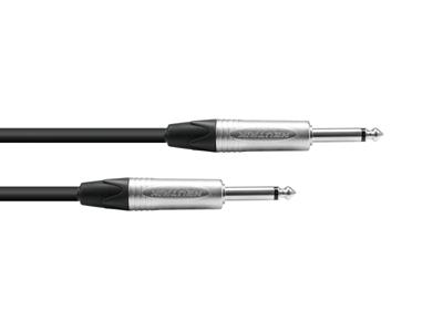PSSO Jack Cable 6.3 mono 5m bk Neutrik