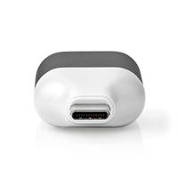 USB Adapter | USB-C Male | VGA Female | 1080p | Vernikkeld | Grijs | Polybag - thumbnail