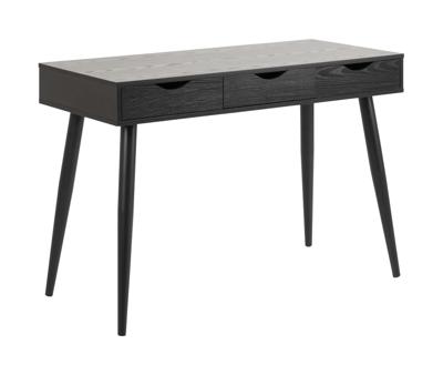 Bendt Bureau / sidetable 'Märta' 110 x 50cm, kleur Zwart Bendt Bureau / sidetable 'Märta' 110 x 50cm, kleur Zwart