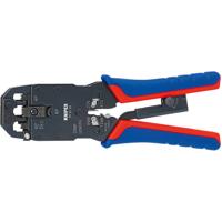 KNIPEX krimptang voor western-stekkers 975112 (blauw/rood) - thumbnail
