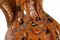 Decoratieve figuren DKD Home Decor Geel Hars (21,5 x 18,5 x 31 cm) - thumbnail