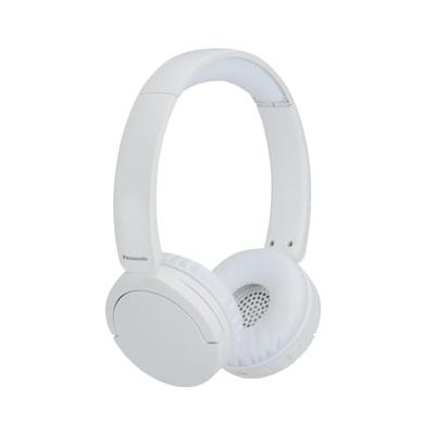 Panasonic RB-HF630BE-W Street draadloze hoofdtelefoon, over-ear, geïntegreerde microfoon, Bluetooth 5.3, multipoint, draaibaar, tot 72 uur batterijduur, USB-C, wit