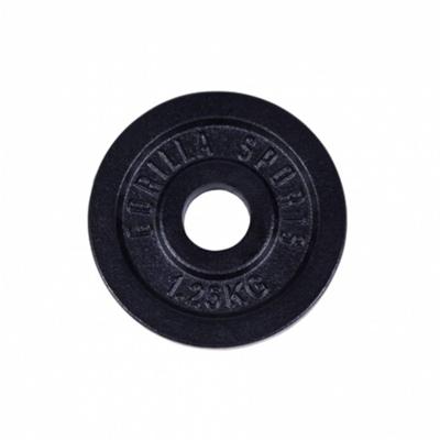 Halterschijf 1,25 kg Gietijzer Zwart - 31 mm