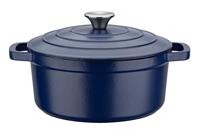 GSW - Blue Magic - Soeppan - Ø 20 cm - Gietijzer - Blauw - Alle warmtebronnen inclusief inductie - thumbnail