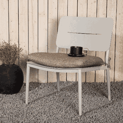 Nohr Outdoor Loungestoel 'Adon' kleur Beige