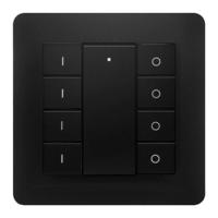 Draadloze schakelaar Zigbee 4 groepen Zwart - thumbnail