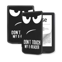 Lunso PocketBook Verse / Verse Pro / Verse Color Slim hard case hoes (6 inch) - sleepcover - Don&apos;t Touch - thumbnail