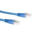 ACT IB9610 LSZH U/UTP CAT6 Patchkabel Blauw - 10 meter - thumbnail