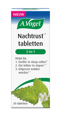 A.Vogel Nachtrust¹,²* 3-in-1 Tabletten