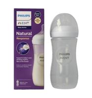 Avent Natural Response 3.0 Zuigfles 3m+ 330 ml - thumbnail