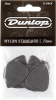 Dunlop Nylon Standard 0.73mm 12-pack plectrumset grijs - thumbnail