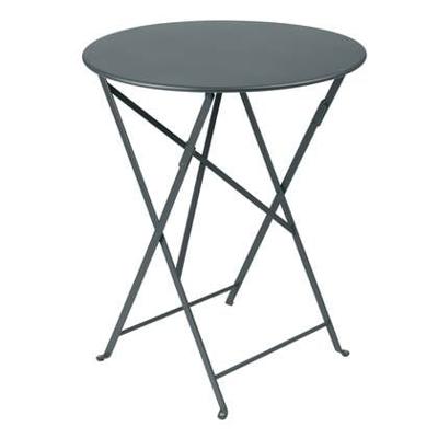 Fermob Bistro tuintafel Ø 60 cm Storm grey