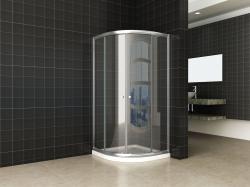 ACTIE Wiesbaden Douchecabine | Kwartrond 80x80x190cm | 5mm Helder Glas