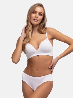 Voorgevormde BH zonder beugel - Soft Bh - Comfortabele T-shirt bh met dunne bandjes