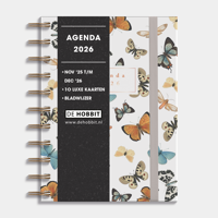 A6 Spiraal Agenda Vlinders 2026 - thumbnail