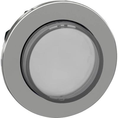 Schneider Electric ZB4FW113 ZB4FW113 Plat, Terugstelbaar (Ø) 30.5 mm Zonder markering Chroom, Wit 1 stuk(s)