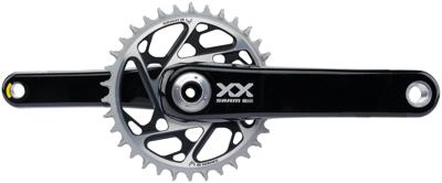 SRAM crankstel "xx sl eagle transmission" crankset xx sl eagle tr. 175mm q168mm