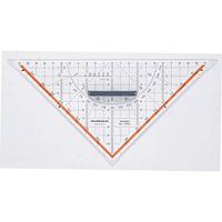 Rumold Geodriehoek 1054 Transparant Lengte schijne zijde: 25 cm - thumbnail