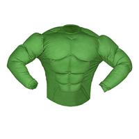 Hulk spierballen shirt groen - thumbnail