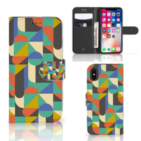 Apple iPhone X | Xs | Telefoon Hoesje | Funky Retro - thumbnail