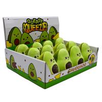 Queasy Squeezies Avocado Knijp Speelgoed - thumbnail
