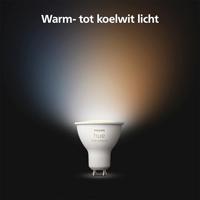Philips LichtbronHue GU10 - 4,2W - White Ambiance - 929003666701 - thumbnail