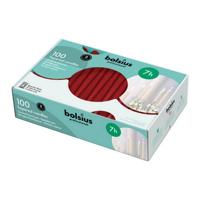 Bolsius - Gotische kaarsen - Wijnrood - 100 stuks - thumbnail