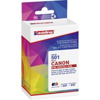 Edding Inktcartridge vervangt Canon PGI-525+CLI-526 Compatibel Combipack Zwart, Zwart, Cyaan, Magenta, Geel EDD-501 18-501-01 - thumbnail