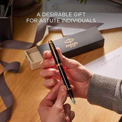 Parker IM Premium vulpen, grijs GT, fijn, giftbox Parker IM Premium vulpen, grijs GT, fijn, giftbox