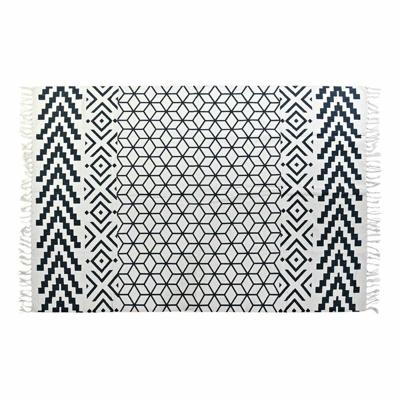 Tapijt DKD Home Decor Grijs Wit (160 x 230 x 1 cm) Tapijt DKD Home Decor Grijs Wit (160 x 230 x 1 cm)