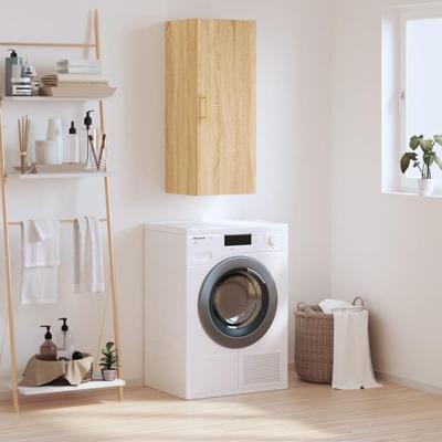 Hangkast 34,5x34x90 cm sonoma eikenkleurig Hangkast 34,5x34x90 cm sonoma eikenkleurig