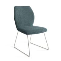 Jesper Home Eetkamerstoel 'Ikata' Slide Steel, kleur Merry Mermaid - thumbnail