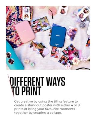Fotoprinter Canon Zoemini 2 Blauw - thumbnail