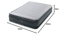 Intex 67768NP Comfort Plush Luchtbed 191x137x33 cm Grijs - thumbnail