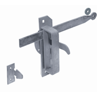 GB WM-klinkstel met plaatneus thermisch verzinkt; 10 stuks | 10 stuks - GB71410 - thumbnail