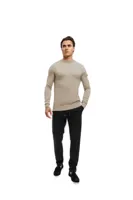Malelions Knitted Crewneck Mm3-aw25-05 Trui 099 Sand - thumbnail