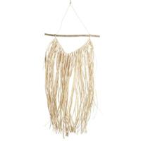 Wanddecoratie Raffia Salsa 60 cm | 18 stuks - thumbnail