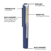 Scangrip 03.5116 MAG Pen 3 Penlight werkt op een accu LED 174 mm Blauw - thumbnail