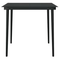 5-delige Tuinset poly rattan glas bruin - thumbnail